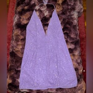 NBD the ultimate violet Vegas dress.